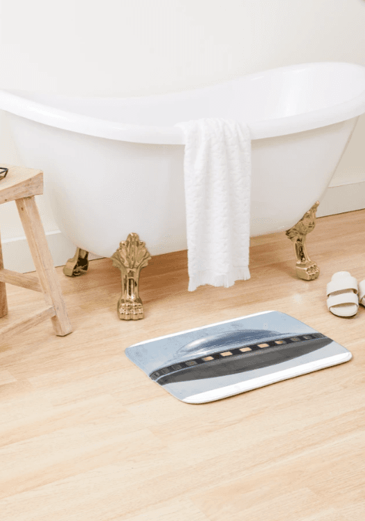 June 4 1964 Flying Saucer Reconstruction Bath Mat